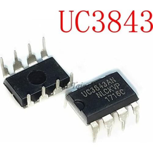 10PCS UC3843AN UC3843A DIP8 DIP UC3843 new original
