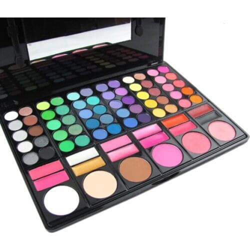 100pcs Fashion Special 78 Colors Mix Contour Palette Makeup Cosmetics Palette Blusher Eyeshadow DHL