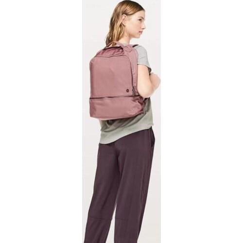 2020 LULU School Bag Notebook Backpacks Teenagers Girls Boys Large Female Travel Bagpack Male Black Mochilas