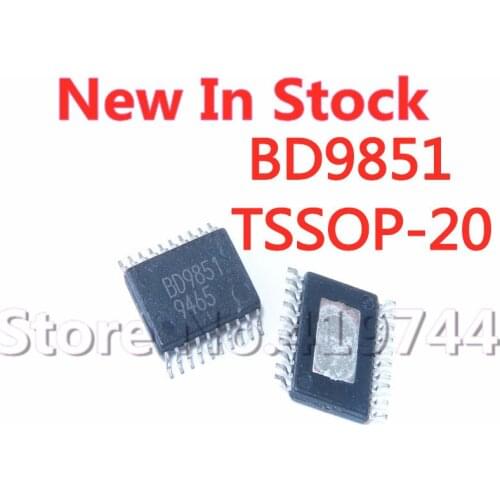5PCS/LOT BD9851EFV-E2 BD9851 TSSOP20 SMD regulator chip IC In Stock NEW original IC