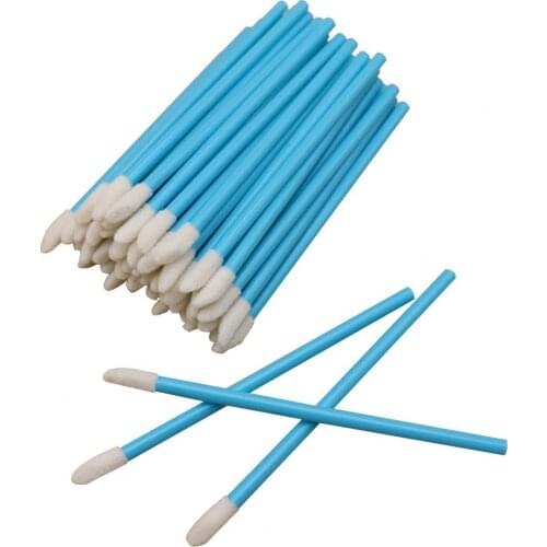 50Pcs Lip Brush Lipstick Disposable Gloss Wands Applicator Stick Makeup Tool Cleaner Tools Cosmetic Women Accessories 8 Colors