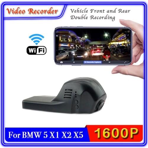 For BMW 5 X1 X2 X5 M135i 440 Car Driving Video Recorder DVR Dedicated WIFI Front and Rear Double Recording Dash Cam Camera