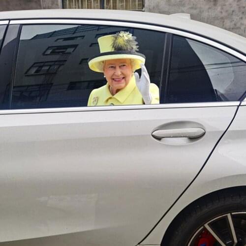 Car Rear Passenger Funny Window Sticker Creative Removable Window Glass Decal Car Window Sticker Car Styling Accessories