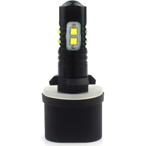 Automobile New Fog Light 880 881 White Color 10 SMD 50W High Power Lamp LED Driving Lamp For Motorcycle And Car