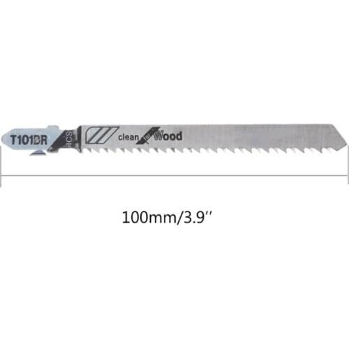 Workshop Jig Saw Blades Supplies 5pcs 101BR Sharp Cutter Gray Softwood