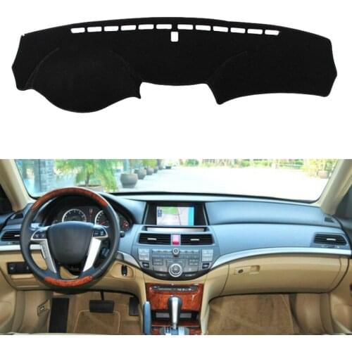 Car Dashboard Cover Dash Mat For Honda Accord 2008 2009 2010 2011 2012 Auto Non-slip Right Sun Shade Pad Carpet Dashmat