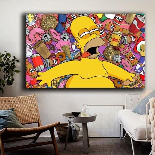 Road Cross Home Canvas Painting Print Living Room Home Decoration Modern Wall Art Canvas Painting Posters And Pictures Artwork