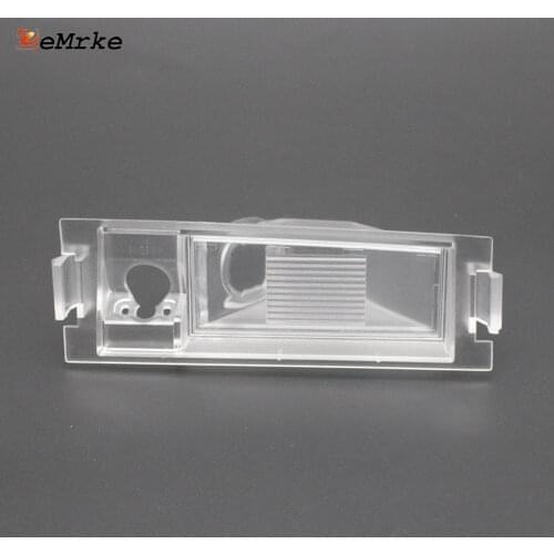 EEMRKE Car Rear View Camera Bracket License Plate Lights Housing Mount for KIA Cerato Forte Shuma Coupe (Koup) 2009-2019