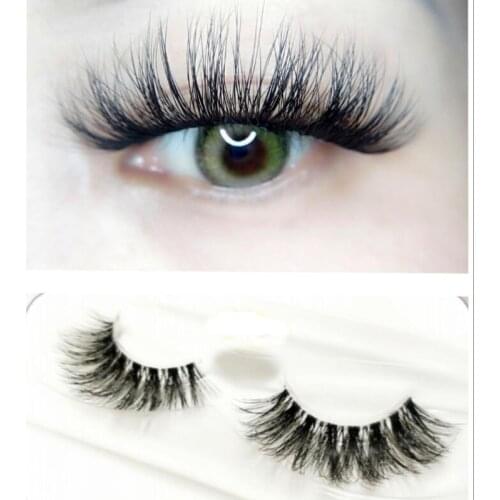 NEW 1pair Lashes 3D Mink Strip Lash Reusable False Eyelashes Crisscross Dramatic Lashes Lightweight Invisible Band Eye Lashes