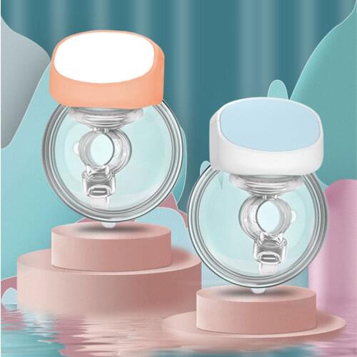 Wearable breast pump electric hands-free portable overflow-proof ultra-quiet and painless Manual Breast Pumps Postnatal Supplies