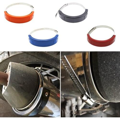 Motorcycle exhaust pipe drop protection ring Muffler protection rubber For TRIUMPH TIGER 1050/SPORT 800/XC/XCX/XR 1200 EXPLORER