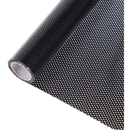 LUCKYYJ Self-adhesive Mesh Window Film,Privacy Room Darkening Window Glass Sticker,Anti-uv Dotted Window Cling For Home Office