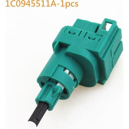 SCJYRXS 4Pin Stop Brake Light Switch For Bora Golf MK4 Caddy Seat Leon A3 8L TT Octavia 1C0945511A 1C0 945 511 A