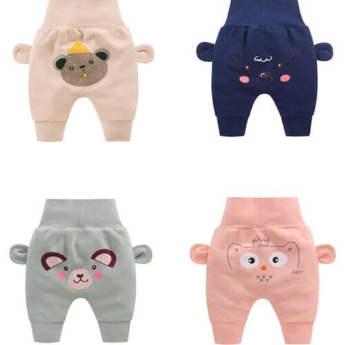 Newborn Baby Boys Girls Pants New Arrival Spring Autumn Toddler Children Cartoon Long Pants