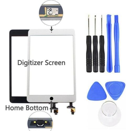 Glass Touch Screen Digitizer Front Panel for iPad 2/3/4/Mini/Mini 2/3/Air/Air 2