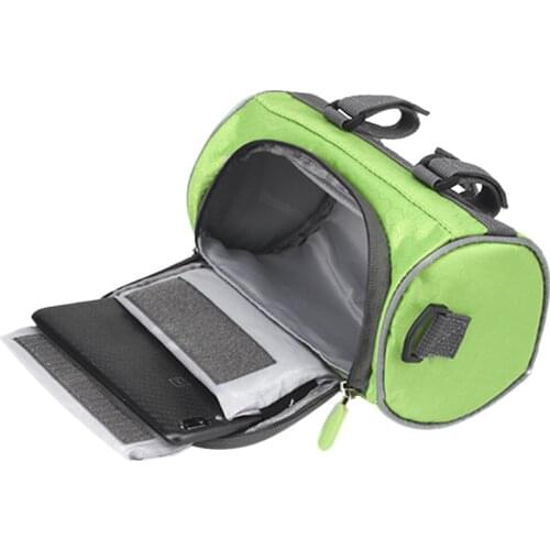 Outdoor Bicycle Handlebar Bag Mountain Bike Press Screen Mobile Phone Head Bag Outdoor 5L Multifunctional Portable Waterproof Ba