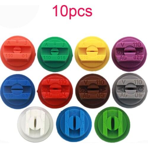 10PCS ARAG Fan-shaped Atomization Nozzles High Pressure Sprinkler Head for RC Plant Agicultural UAV Pesticide Sprayer