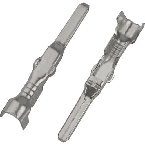 100 PCS 1.8mm Series Automotive Connectors Wiring Male Terminal DJ611F-1.8A Car Connector Terminal