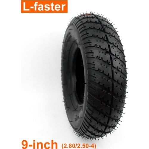 9 Inch Tire And Tube For Scooter Inflation Wheel 2.80/2.50-4 Pneumatic Tyre And Air Tube