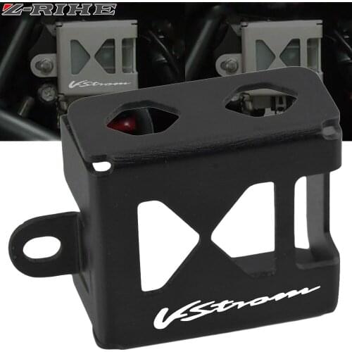 For SUZUKI V-Strom 1000 DL1000 2014-2019 Rear Brake Fluid Reservoir Guard Cover Cap Protector DL1000 2016 2017 2018 Motorcycle
