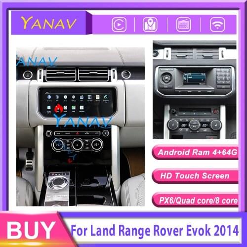 Android Car stereo radio video player For-Land Range Rover Evok 2014 car gps navigation Touch screen multimedia audio DVD player