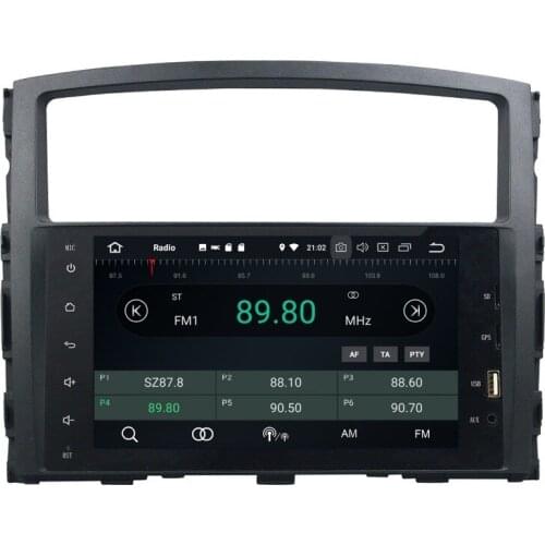 4GB RAM Android 8.0 Octa Core 8" Car Radio DVD GPS for Mitsubishi Pajero V97 V93 2006-2016 Audio Stereo Bluetooth WIFI 32GB ROM