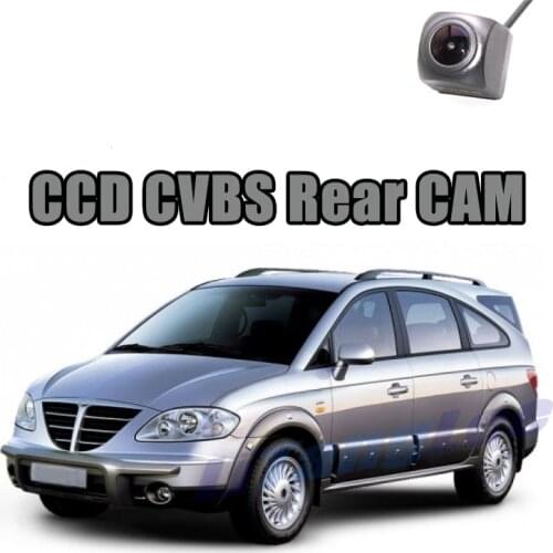 Car Rear View Camera CCD CVBS 720P For Ssang Yong Rodius Stavic 2004~2012 Reverse Night Vision WaterPoof Parking Backup CAM