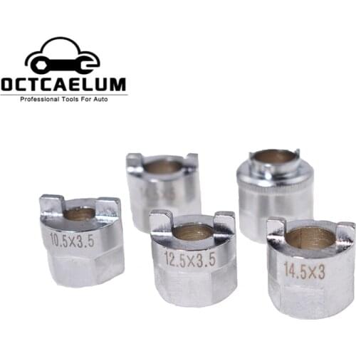 Car Damper Shaft Strut Nut Sockets Kit Auto Shock Absorber Bolts Suspension Removal Tools For Mercedes W209/203 VW Audi