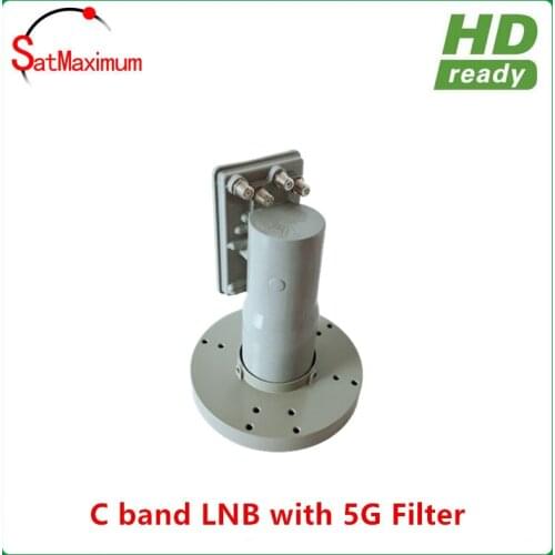 C band LNB with 5G Filter Quad Output For 3.5GHz 5G interference