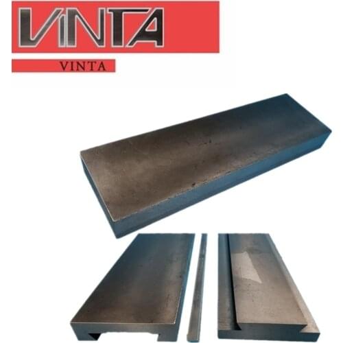 Cast iron rail Cast iron rodless slider one-way linear worktable flat machine tool slide L dovetail slot slide table guide plate