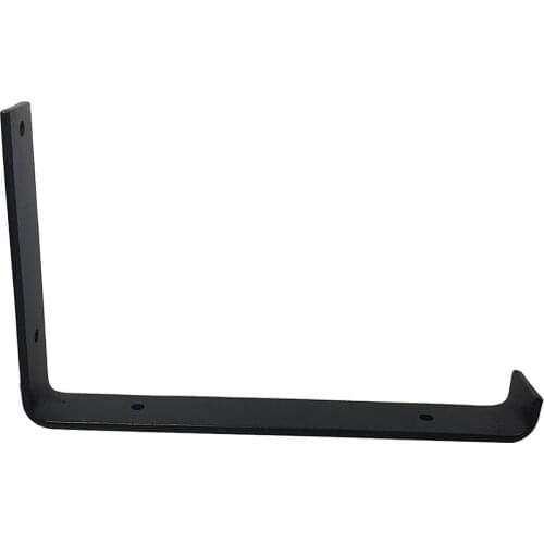 Rustic Industrial L Bracket Wall Hanger Shelf Rack Holder Hardware, Rust Oil Free