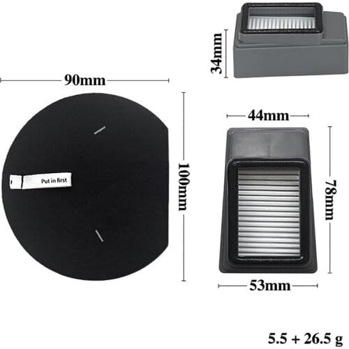 For Bissell 2792 Filter Cotton Filter for Bissell 2792 Vacuum Cleaner Accessories