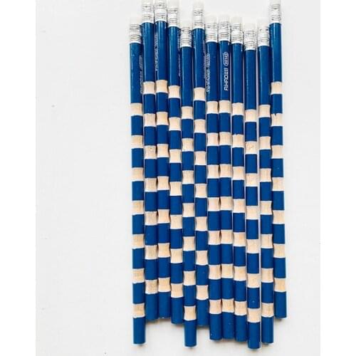 3pcs/lot Simple HB Gourd Standard Wood Pencil Long Handle Writing Drawing Tool Student Stationery School Office Supply