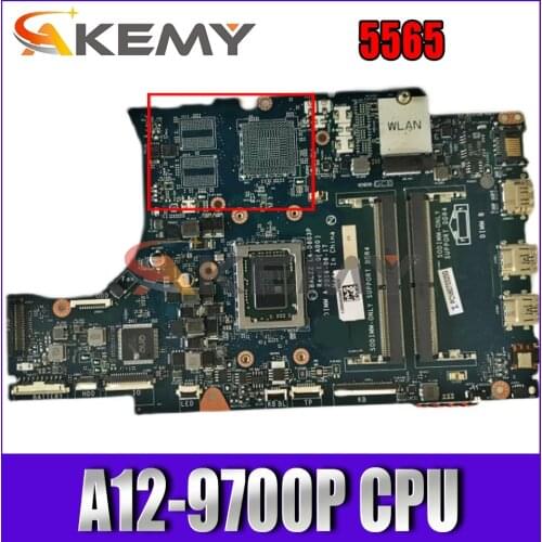 Brand New CN-0N7GMF N7GMF FOR DELL INSPIRON 5565 Laptop Motherboard BAL22 LA-D803P REV:1.0(A00) A12-9700P Mainboard 100%tested