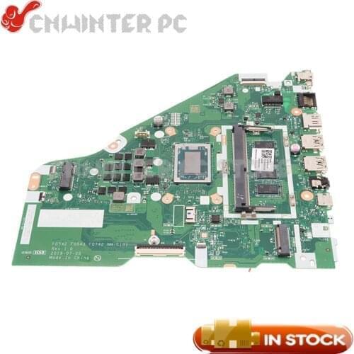 NOKOTION FG542 FG543 FG742 NM-C101 for Lenovo L340-15API L340-17API V155-15API Laptop Motherboard Ryzen 3 3200U 4G RAM DDR4