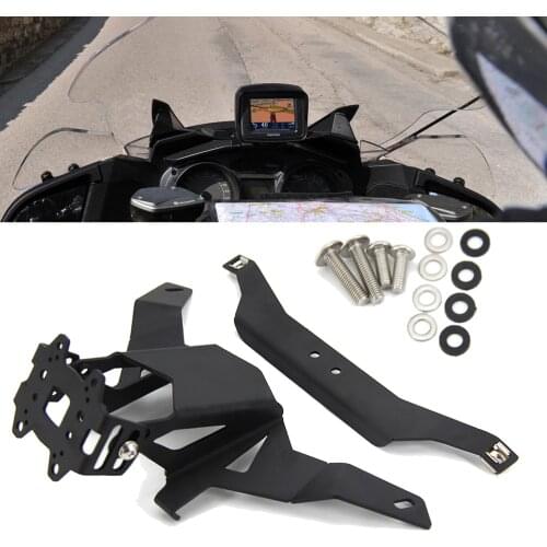 New GPS Navigator USB Charging Phone Holde For BMW R 1200 RT R1200RT Navigation Bracket Motorcycle 2013 2012 2011 2010