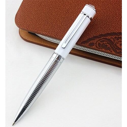 Luxury quality diamond Pen Business office Medium nib Ballpoint Pen New Student School Office Stationery