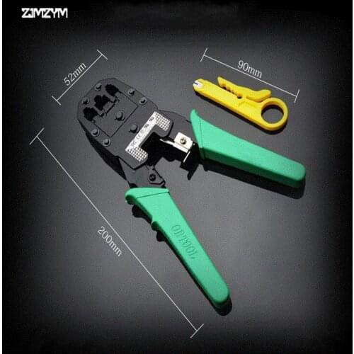 Network Clamp Electrician Insulated Wire Strippers Pliers Internet Cable Crimping Wire Cutter Cut Pliers Hand Tools