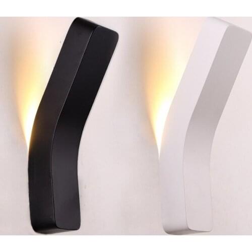LED Wall Lights Modern Bedroom Wall Lamp Living Room Foyer Bedside Decoration Indoor Corridor Stair Lighting AC90-260V