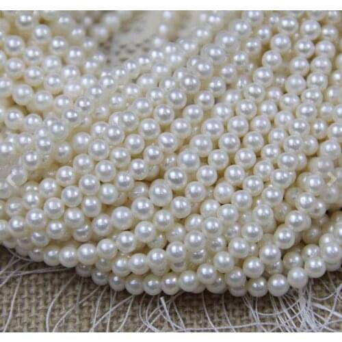 Unique Pearls jewellery Store 5-5.5M Round Genuine Freshwater Pearl Loose Beads DIY Jewelry Material LS054