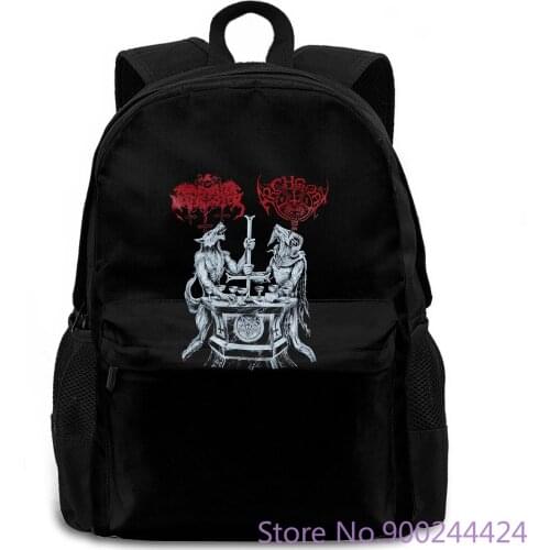 Archgoat Satanic Warmaster Lux Satanae 2015 Logo Album Cover New Pure Hip Hop women men backpack laptop travel school adult