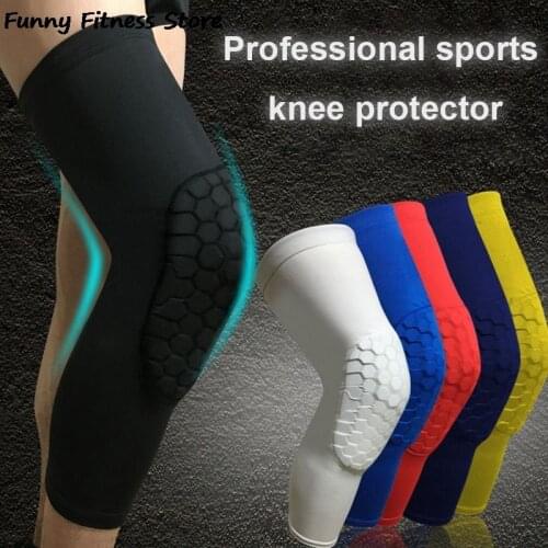 1PCS Knee Brace Support Protector Sleeve Cycling Running Sport Elastic Nylon Sport Compression Elbow Knee Pads Adult Children