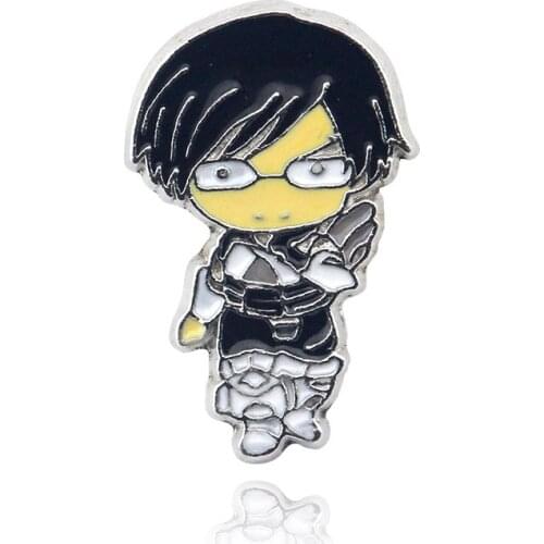 1 PCS Painting cartoon mix My Hero Academia for Clothing Acrylic Badges Kawaii Icons on The Backpack Pin Brooch Badge Z60