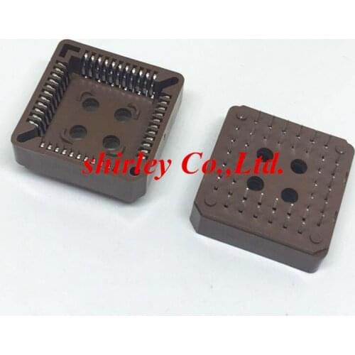 10pcs PLCC44 DIP Sockets Adaptor Solder Type PLCC 44pin Connector