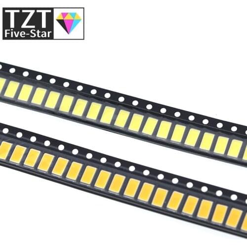 100pcs 5630/5730-CW/WW 0.5W-150Ma 50-55lm 6500K White Light SMD 5730 5630 LED 5730 diodes (3.2~3.4V)