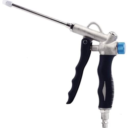 2-Way Air Blow Gun With Adjustable Air Flow And Extended Nozzle Dust Cleaning Tool For Industrial Household Airbrush 3mm Caliber