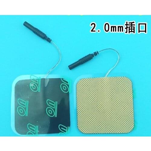 20pcs Hwato Electronic Acupuncture Apparatus Electrode Pad Physical Therapy Ashi Magnetic 5x5cm Adhesive Body Massage Patch