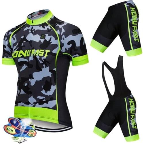 2022 New Cycling Jersey 2022 new Camouflage Cycling Clothing Summer Short sleeve MTB Cycling Shirts Men Team Bike Jersey Ropa d