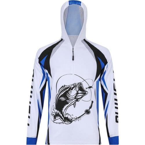 GAMAKATSU Outdoor Fishing Clothing Breathable Long Sleeve Quick Dry Fishing Shirt Anti UV Sports Cycling Hiking Fishing Shirts