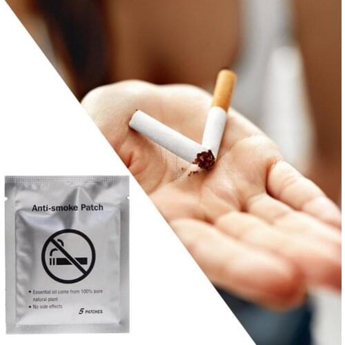 5Pcs Anti Smoke Patch Fast-acting Clean Synthetic Natural Solution Anti Smoke Patch for Home